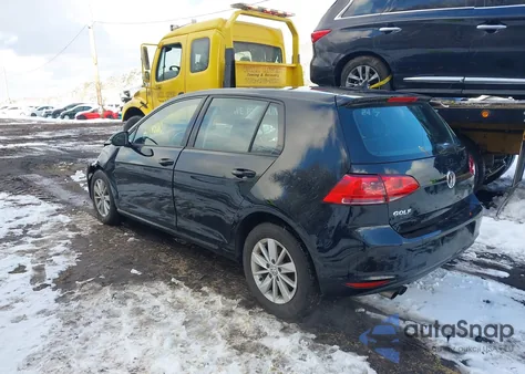 2015 Volkswagen Golf Tsi S 4-Door z USA, uszkodzony, nr VIN 3VW217AU4FM010534